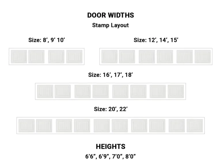 doorlink model 430 size options for