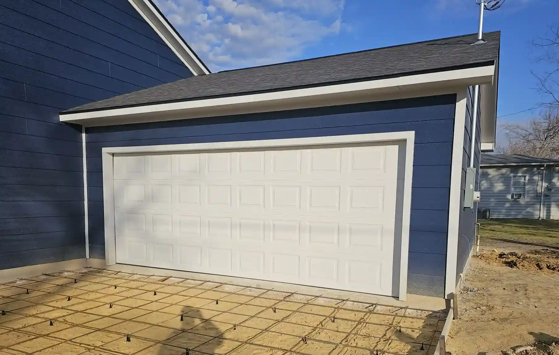 finished residential garage door repair allen tx service