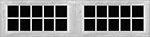20 Lite Square (SC) 9800 garage door window