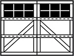 7102 appaloosa diagonal 3 section square