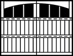 7103 belterra 3-section arched