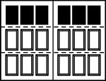 7105 stallion wide 3 section square