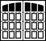 7105 stallion wide 4 section arched