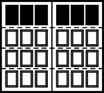 7105 stallion wide 4 section square