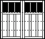 7401 preakness 4-section square