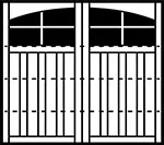 7402 churchil 4-section arched