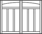 Brunswick panel 6600 arch