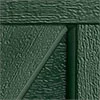 Green 9700 garage door paint