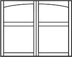Savannah panel 6600 arch