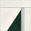 White Green 9700 garage door paint