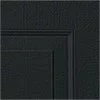 black garage door paint