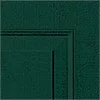 green garage door paint