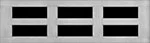 horizontal raised 9800 garage door window