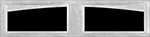 plain lite arched 9800 garage door window