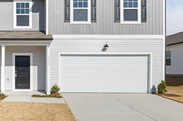 DoorLink Model 3610 Traditional Raised Panel Garage Door
