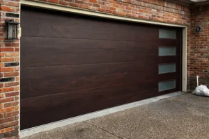 Custom wood garage doors