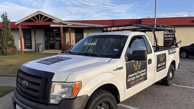 Imperial garage door repair service car