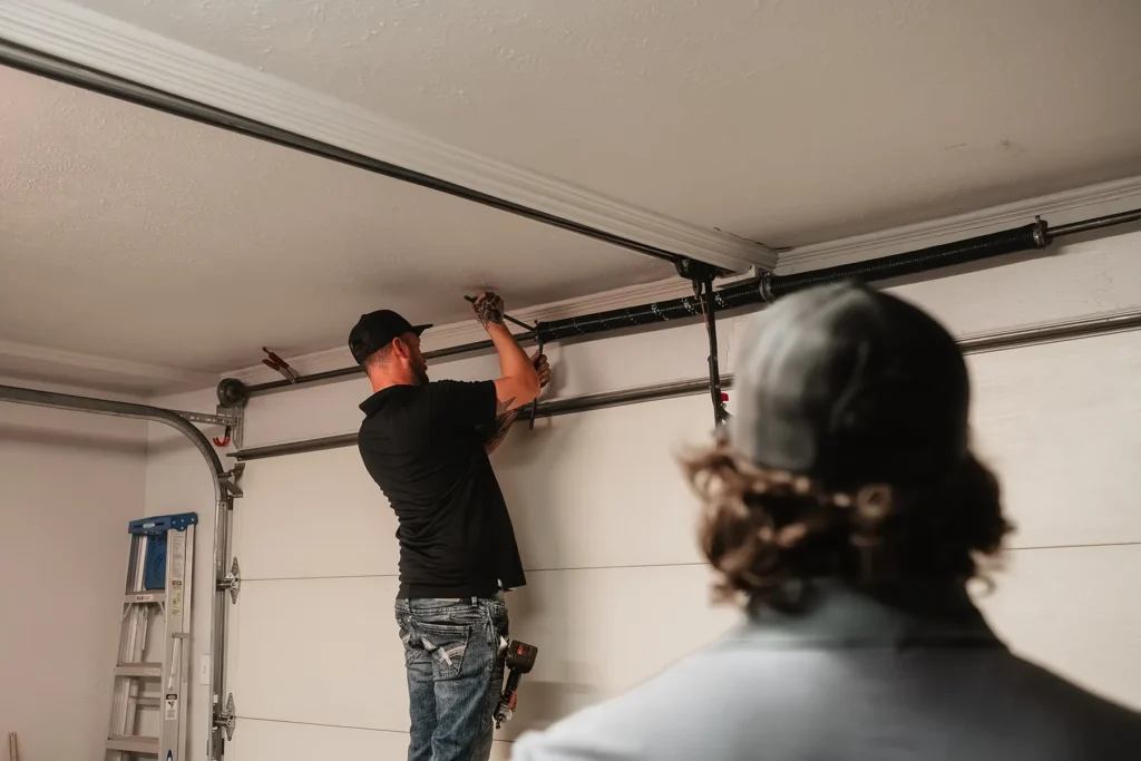 Imperial garage door technician